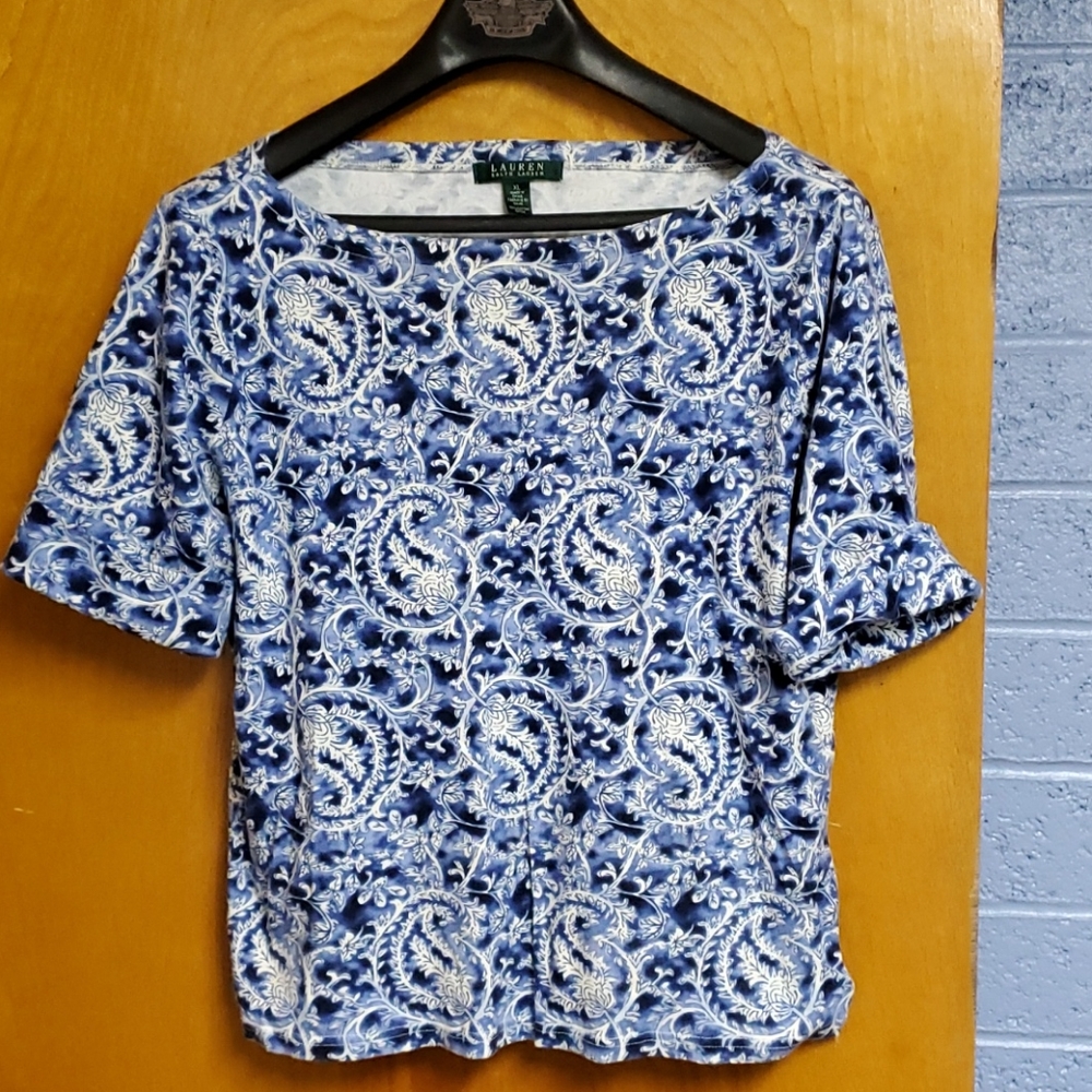 Ralph Lauren 100% cotton Womens Top size XL